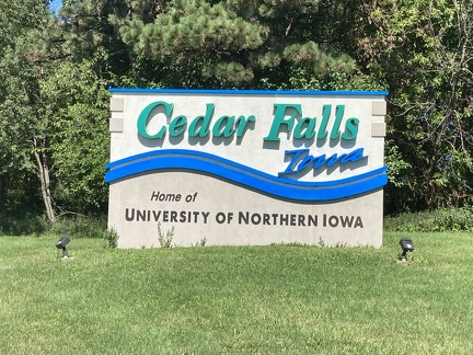 Cedar Falls Sign